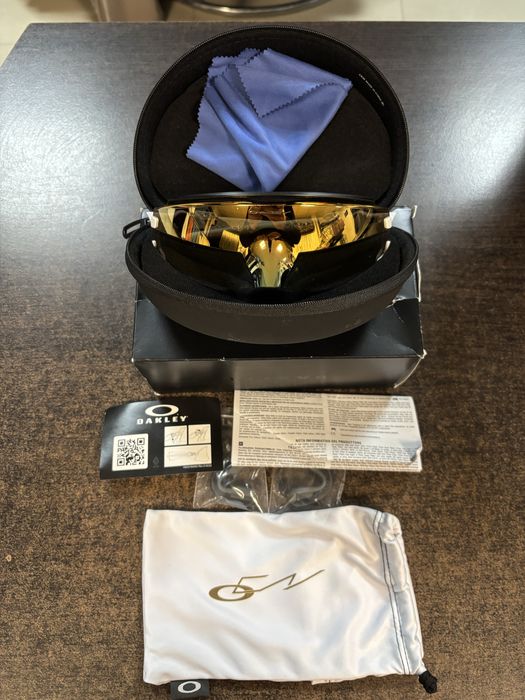 Oakley Kato Cavendish Edition glasses - Cavendish White Prizm 24k