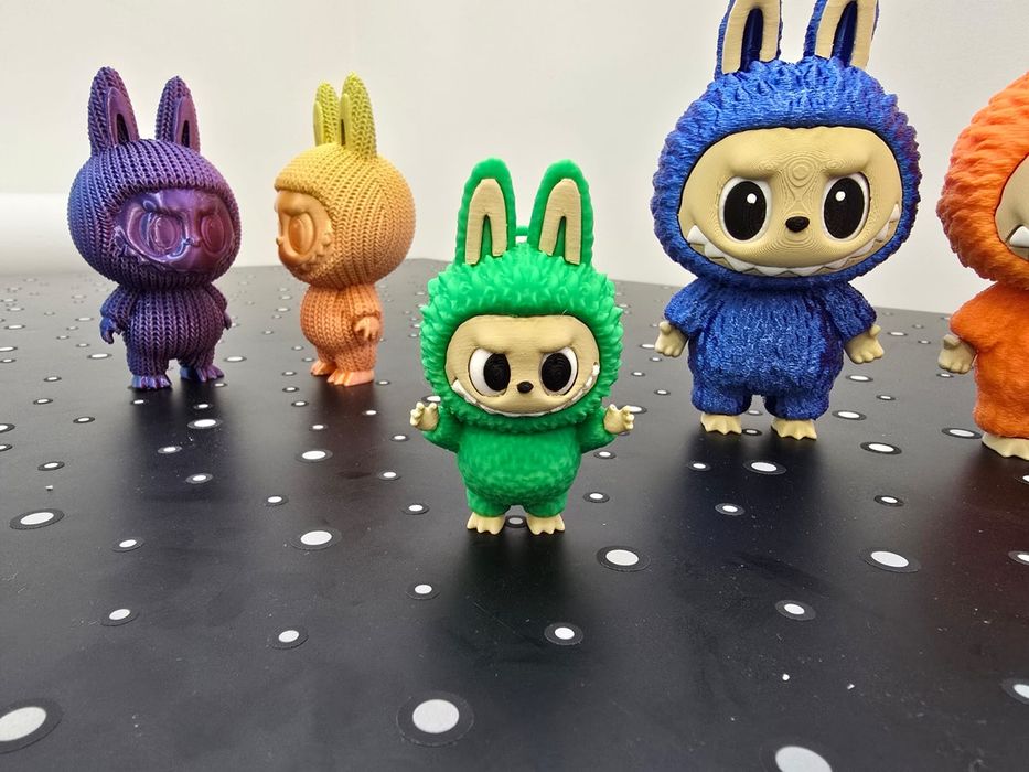 Игрушки Stich и labubu 3д печать