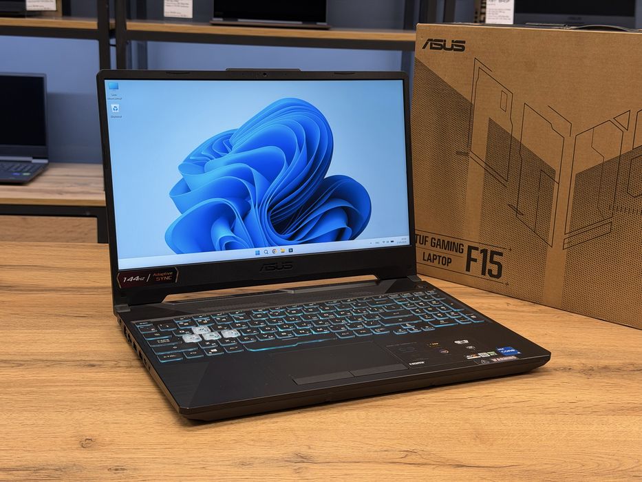 Asus TUF F15 | Intel Core i5 11400H | RTX3050 | Игровой ноутбук