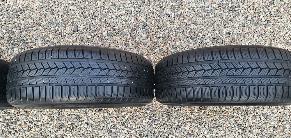 Jante aliaj originale audi pe 16. 5x112. Cu cauciucuri de iarna.