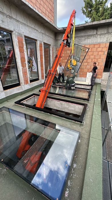 Minimacara / macara  Spider,  pentru pereți cortina, sticla !PROMOTIE!