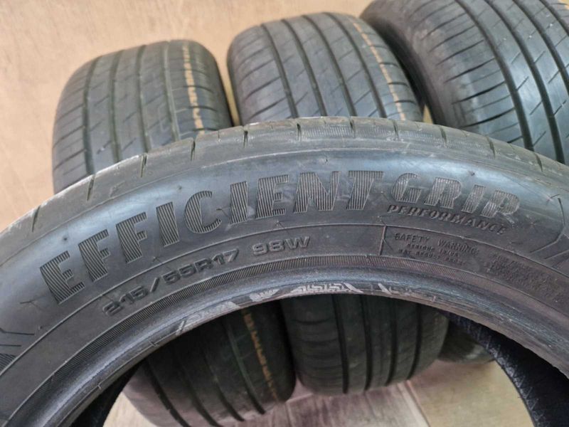 4 Goodyear R17 215/55 летни гуми DOT4720
