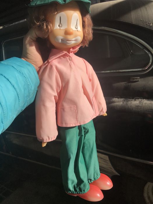 Кукла клоун СССР Советский Ретро Винтаж