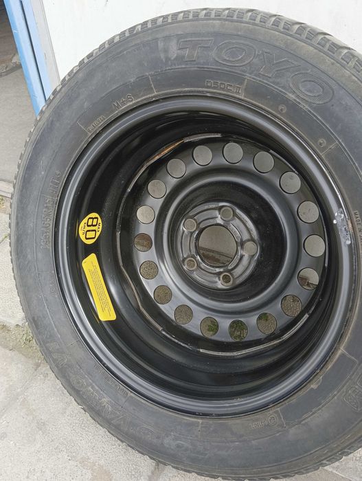 Резервна гума с джанта 6J,  195/65/15,  5x110, 65,1mm