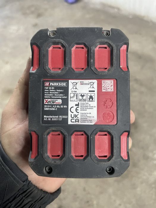 parkside X20 батерии парксайд parkside 4ah 8ah