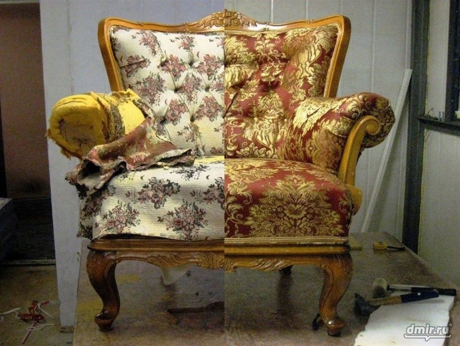 Ремонт и перетяжка мягкой мебели