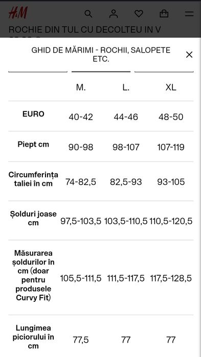 Rochie tull maxi H&M verde menta M