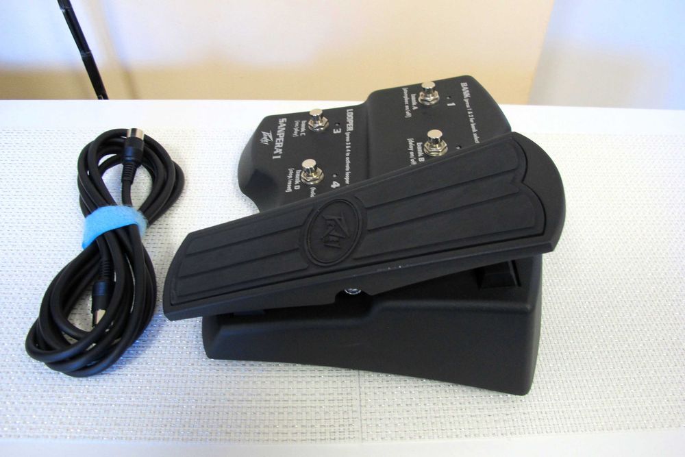 ПРОМО Peavey Sanpera I  - Volume/Wah/Looper/Pitch  expression  педал