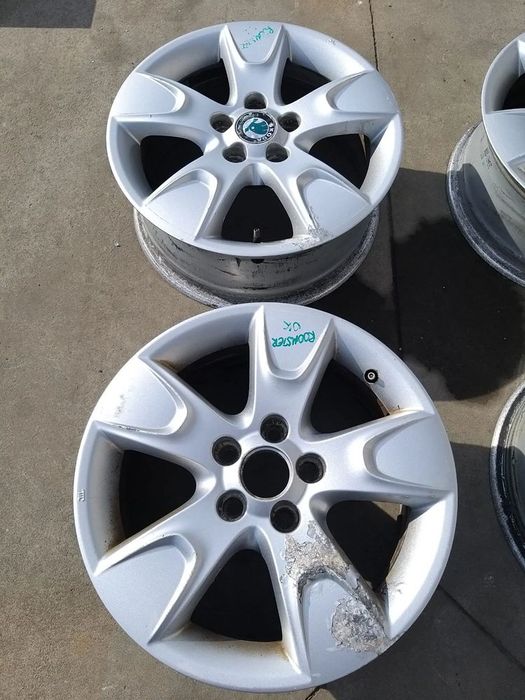 Set jante aliaj r15 skoda roomster 5j 5j7601025