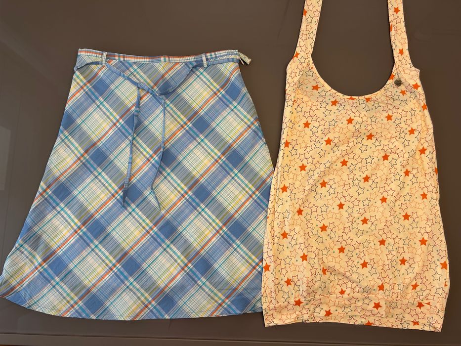 Поли с подарък блузка - Tommy Hilfiger, Diesel, Benetton и др., р-р S