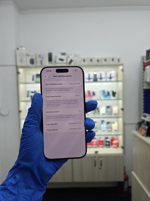 iPhone 17 / Black / 128GB / Baterie 100% / Garantie /  Rate