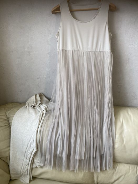 Дамска рокля дълга две части