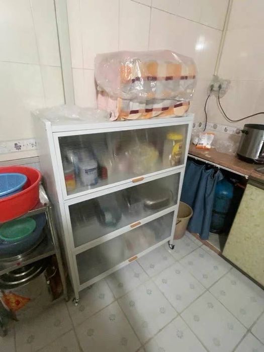 Кухонный шкаф без пыли закрытый|Chang tushmaydigan yopiq oshxona shkaf