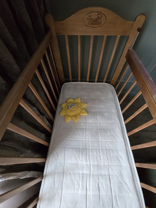 Детский деревянный манеж