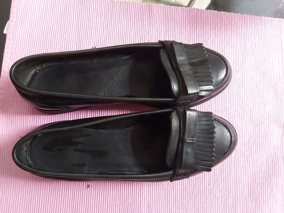 Мокасини естествена кожа 40 номер