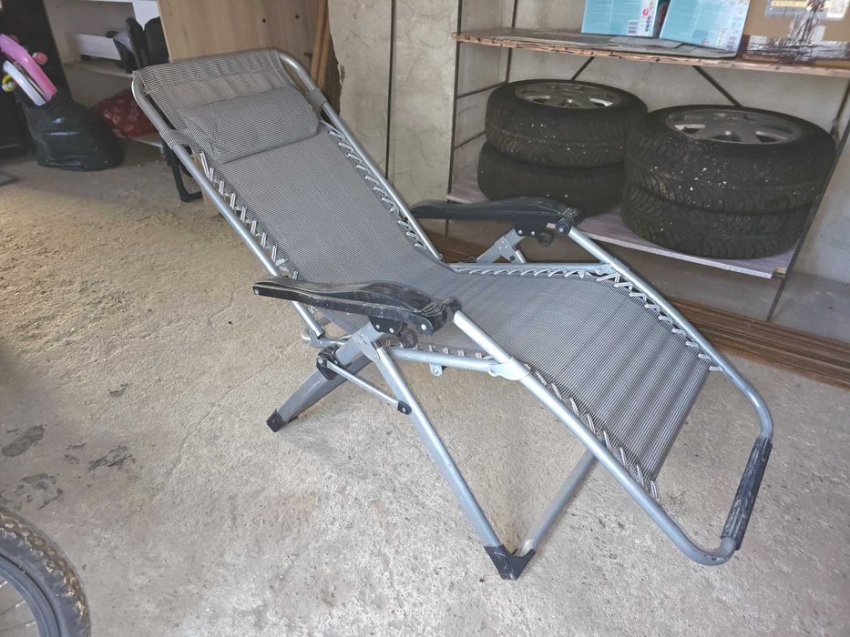 Шезлонг за плаж, къмпинг или градина