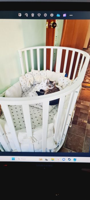 Продам детскую кроватку трансформер