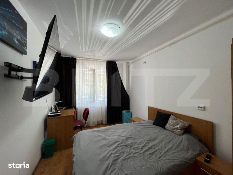 Apartament 3 camere, 91mp, decomandat, parcare, zona strazii Edgar Qui — fotografia 1