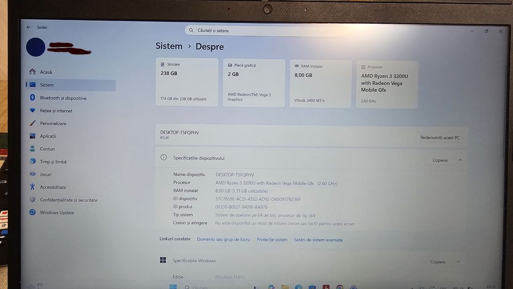 Laptop Lenovo IdeaPad L340-15API
