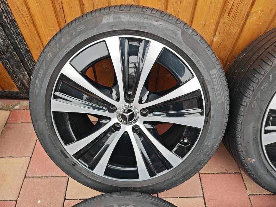 Jante Mercedes E-Class W213 2 lățimi 245 45-275 40R18 Pirelli Vară2022