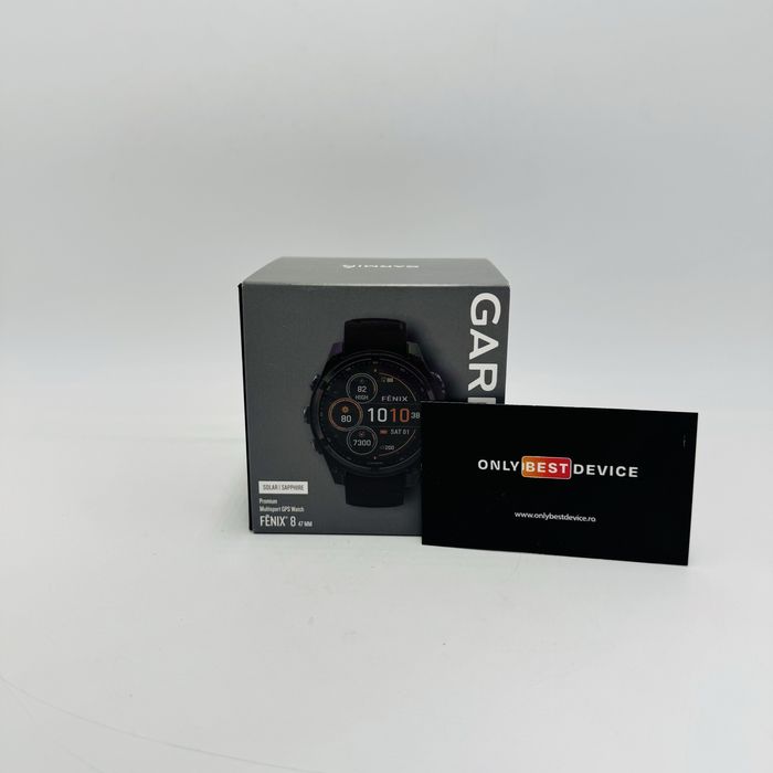 Garmin Fenix 8 47mm Solar/Saphire