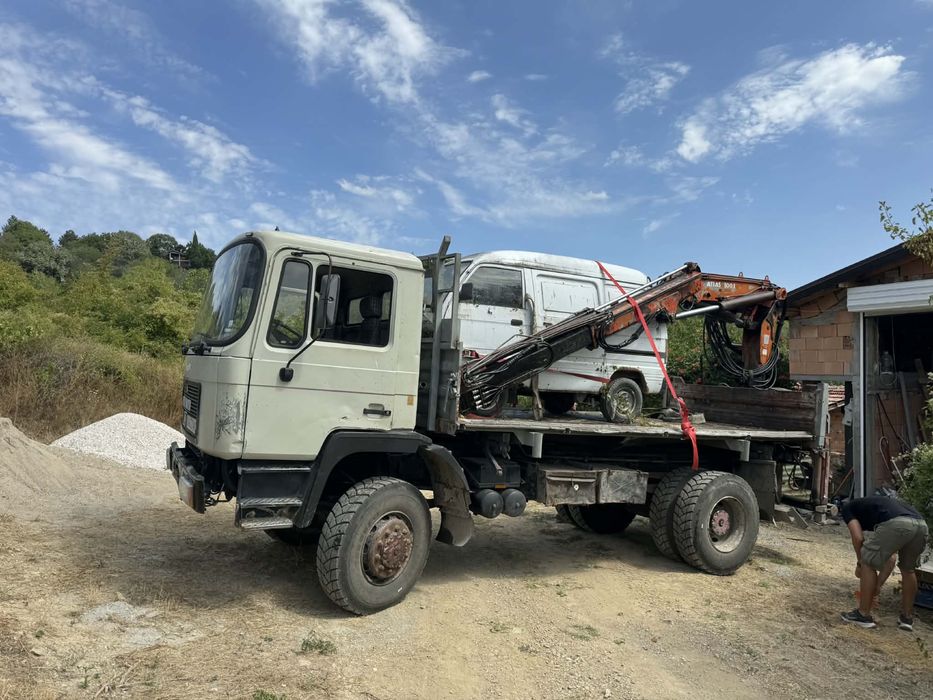 Транспортни услуги, камион с кран