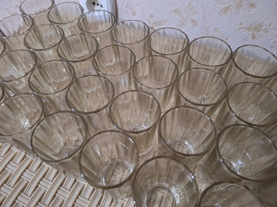 Граненные ссср рюмки.