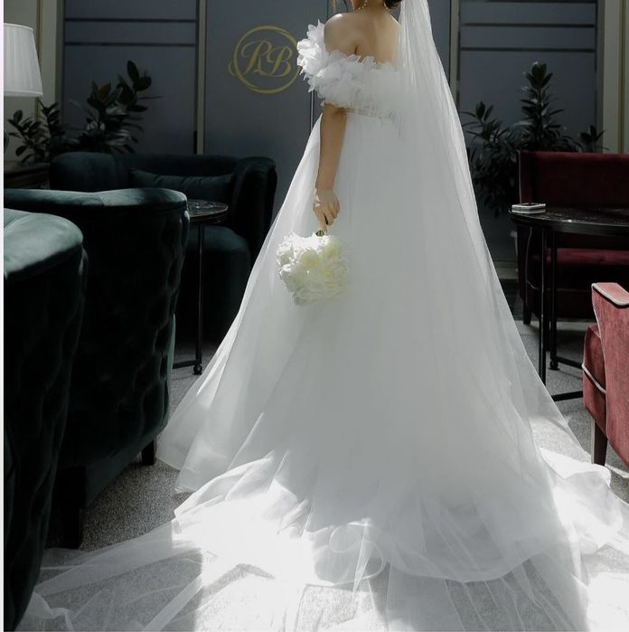 Платье свадебное белое