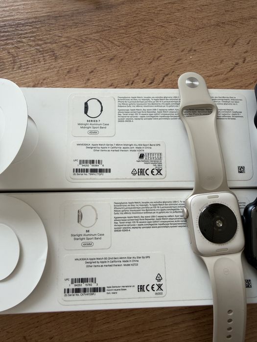 Apple watch 7 и SE