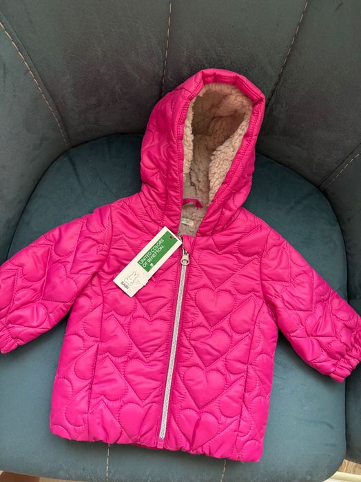 Нови детски якета Benetton 62см.