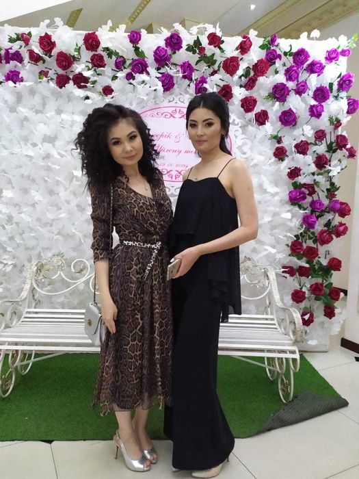 Двойка черная однотонная