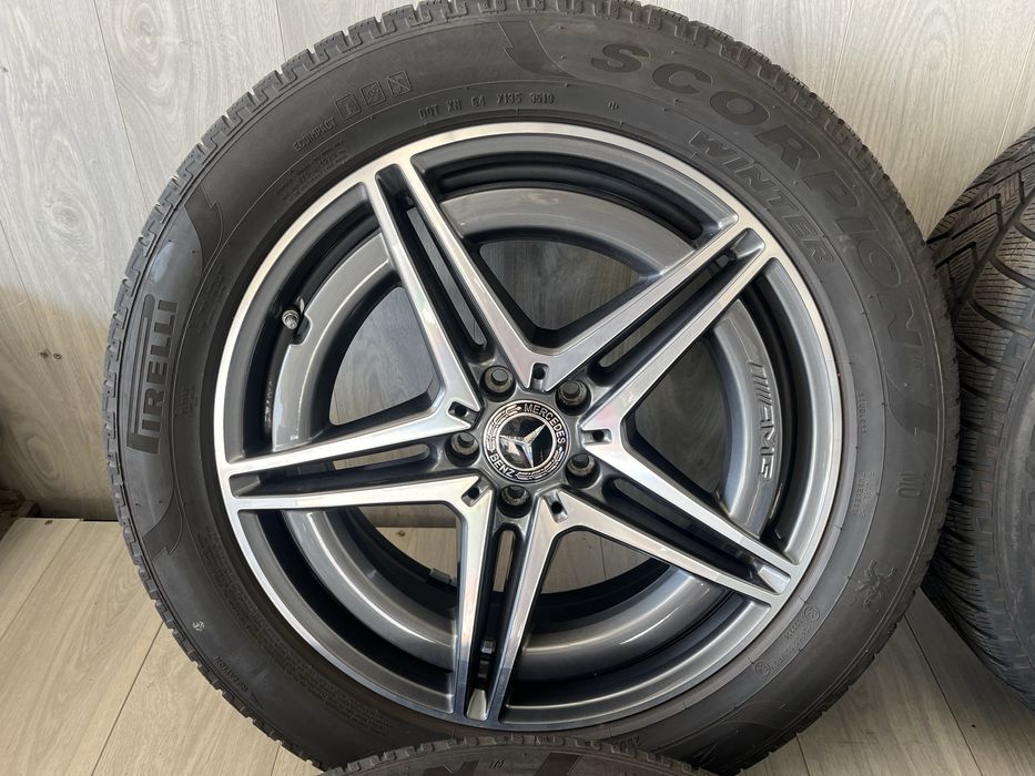 Оригинални джанти 19 цола АМГ 5х112 за Mercedes EQC N293 AMG със зимни гуми 255/50/19