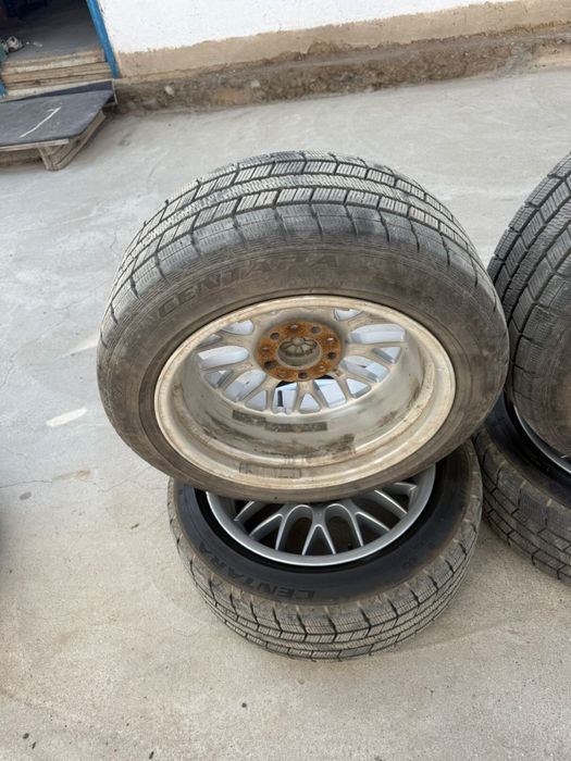Шины зимние с диской БМВ Е34