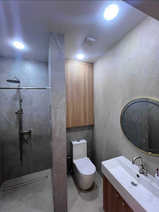 NRG Qorasuv 1 комнатная 42м2 Евроремонт Ор-р Lukoil напротив Карасу-6