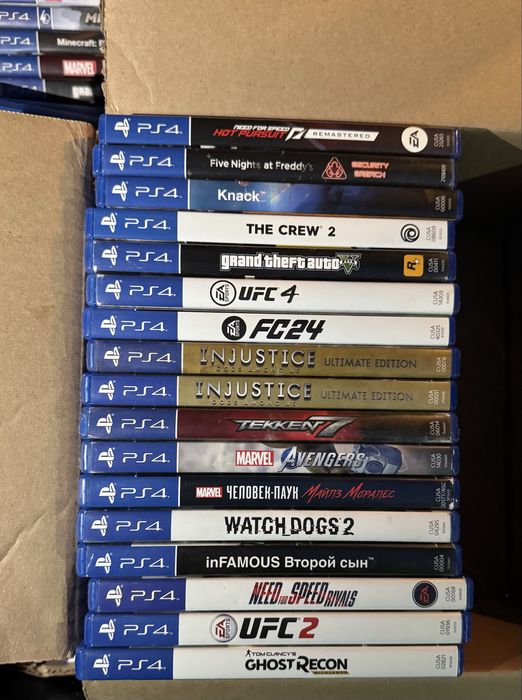 Диски для ПС4 и ПС5 / Sony Playstation (Игры) PS4/PS5