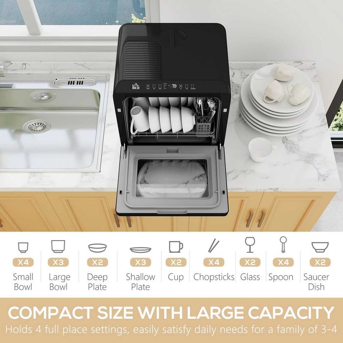 Masina de spalat vase compacta