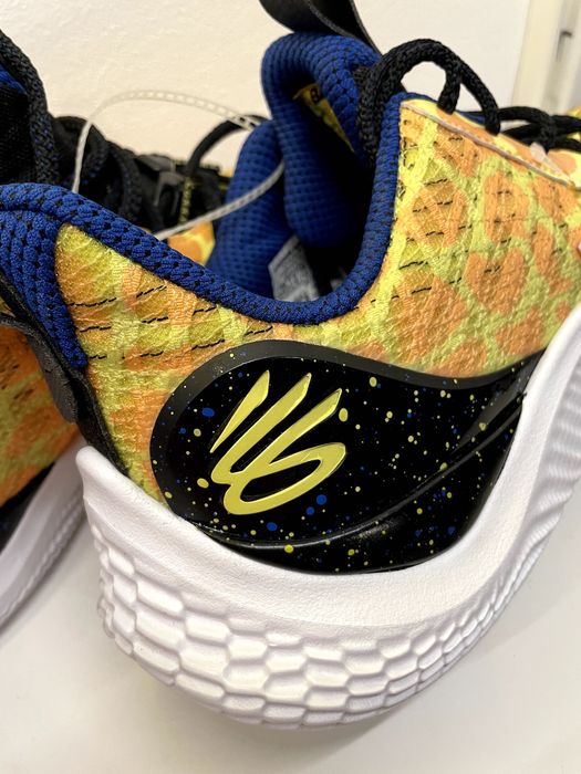 Ghete baschet Curry 10 (UnderArmour) Bang Bang - size 45 - noi