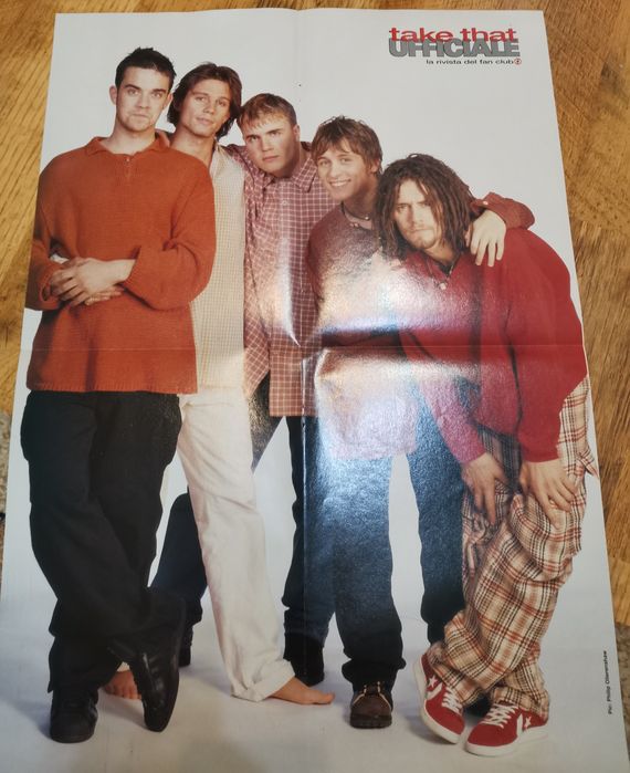 Плакати и списания, изрезки с Take That