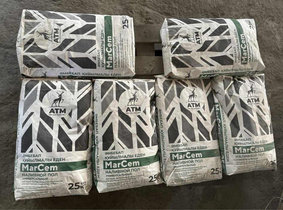 Наливной пол, сухие смеси