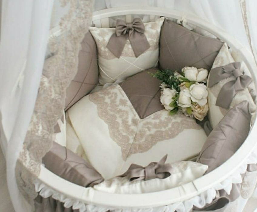 Бортики в кроватку