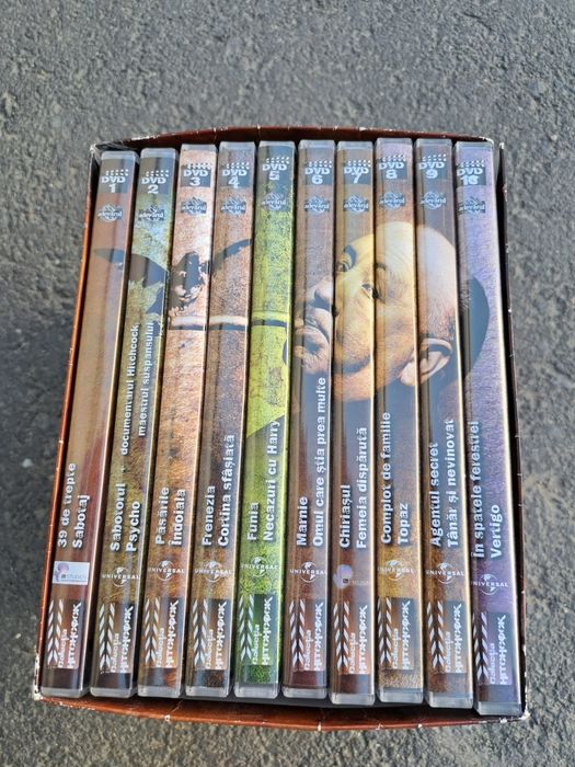 Colecție filme Dvd Alfred Hitchcockc