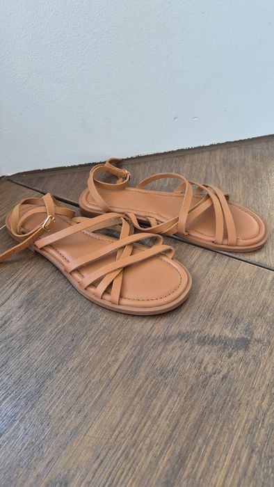 Sandale Zara 34 piele