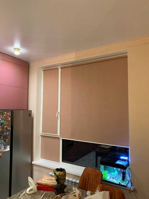 Ролл шторы жалюзи день ночь