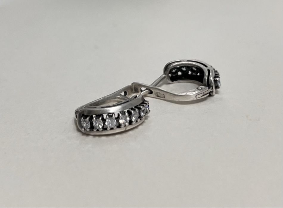 Серьги серебрянные 925 пробы