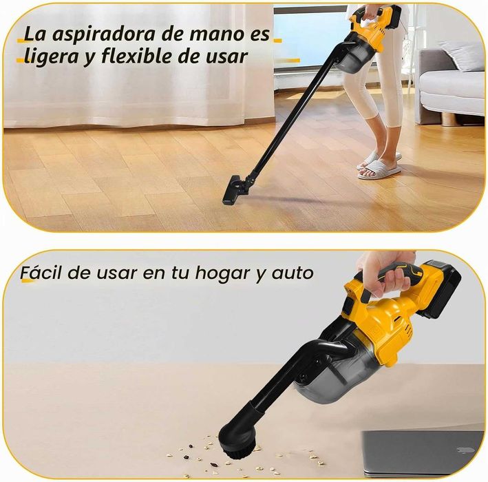 Aspirator vertical fără fir DeWalt 20V, 5-în-1