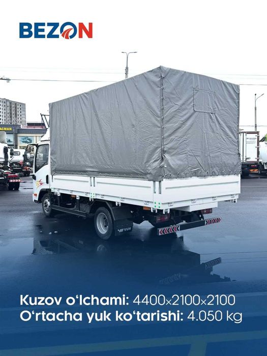 Sotuvda tayyor!!! Tentli avtofurgon FAW Tiger VH