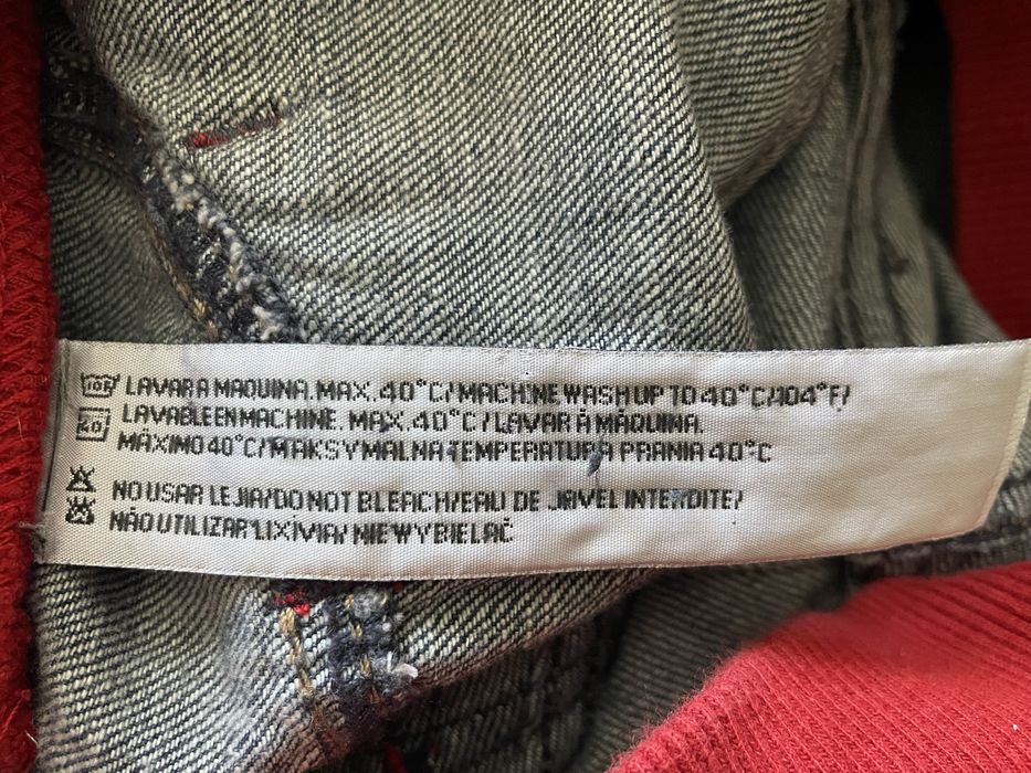 Къси дънки с еластичен колан, размер EUR 36