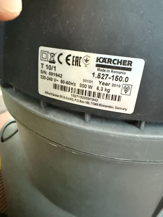 Aspirator Karcher T10/1