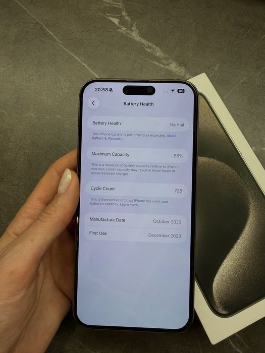 Iphone 15 Pro Max 256 GB