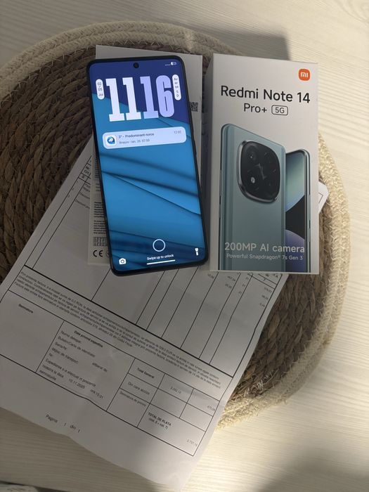 Vand Redmi Note 14 pro Plus 5G 512 GB 12 ram